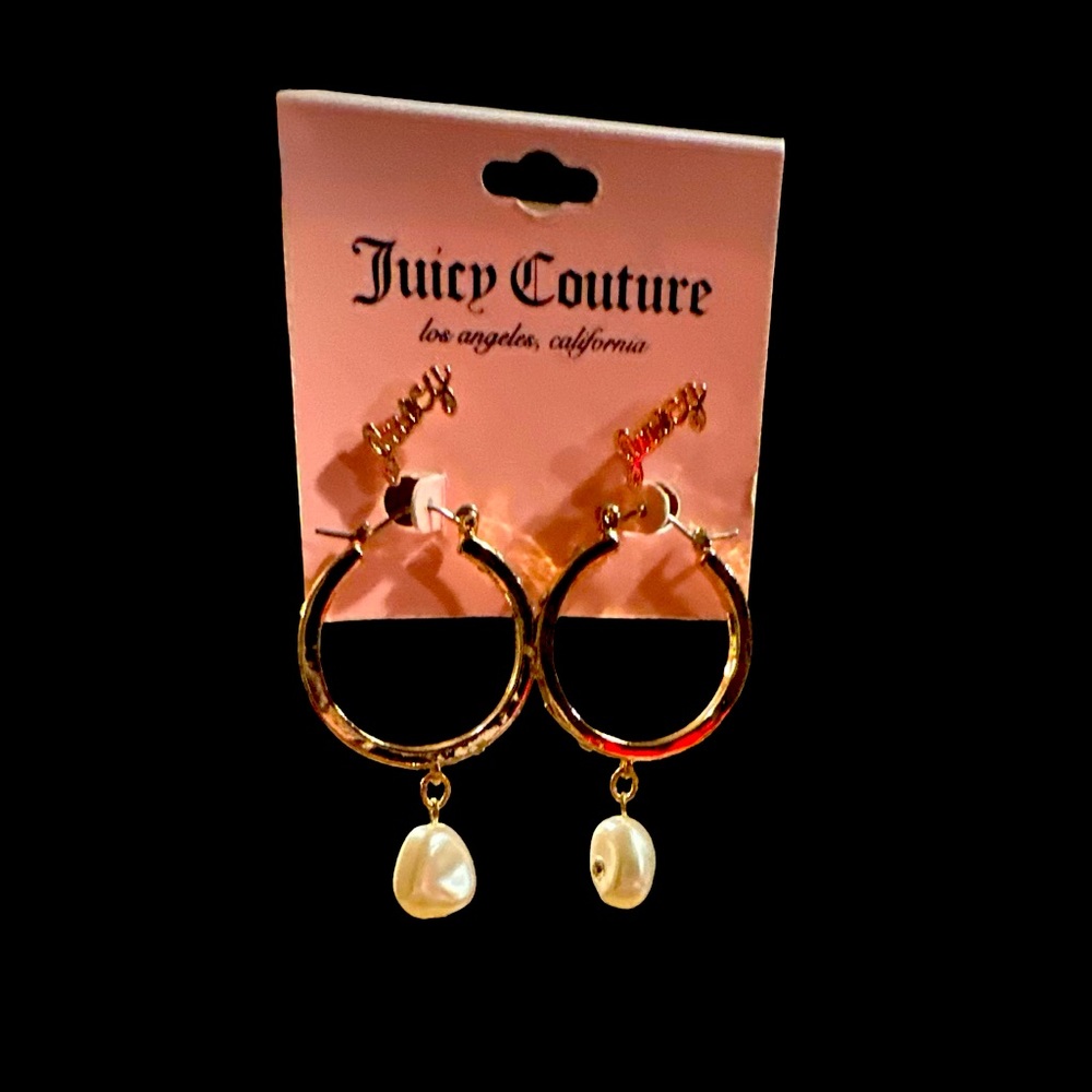 NWT! JUICY COUTURE 2 earring set!